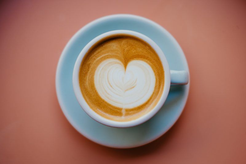 cappuccino, latte art