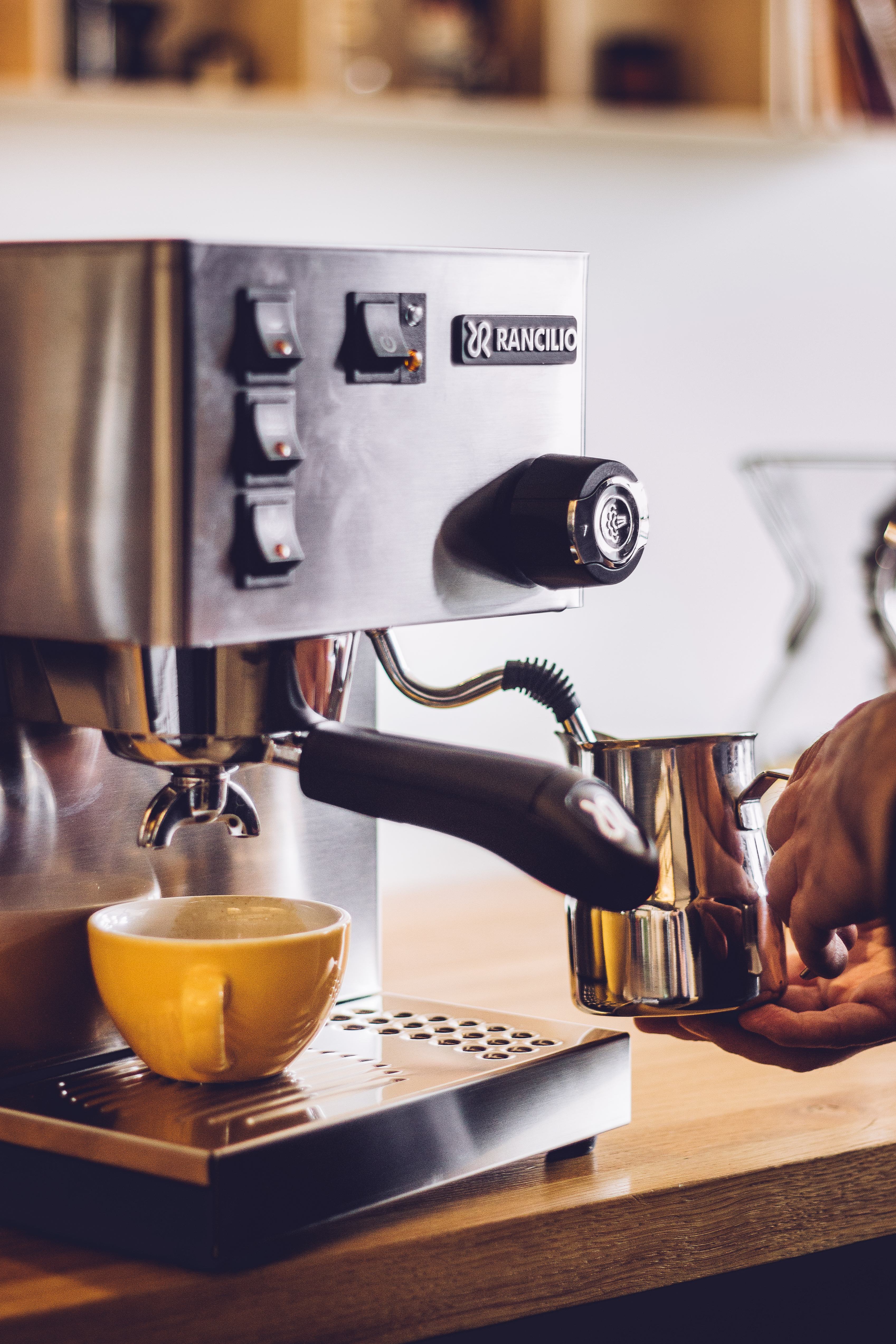 ekspres, ekspres kolbowy, Rancilio