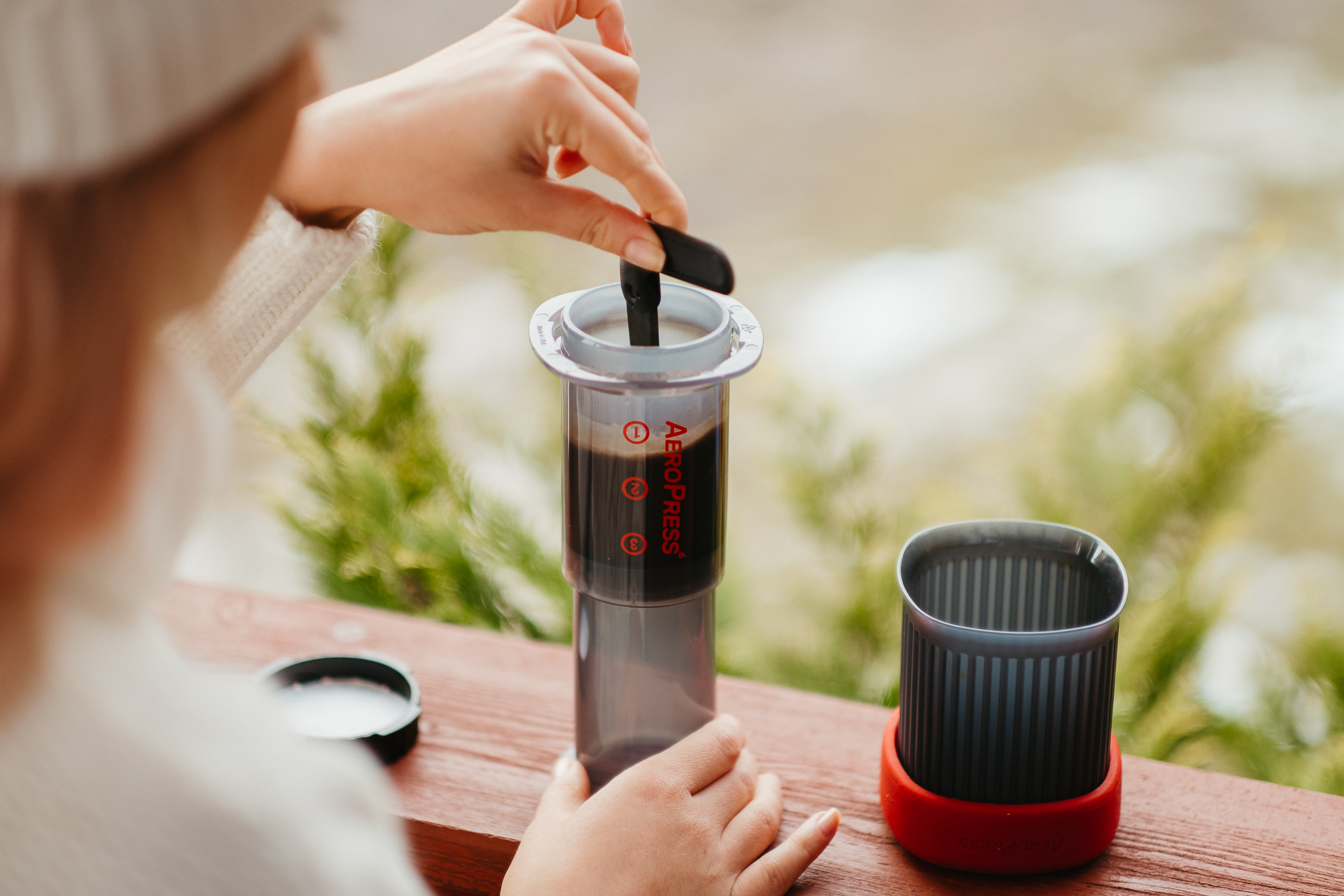 Kawa z Aeropressu