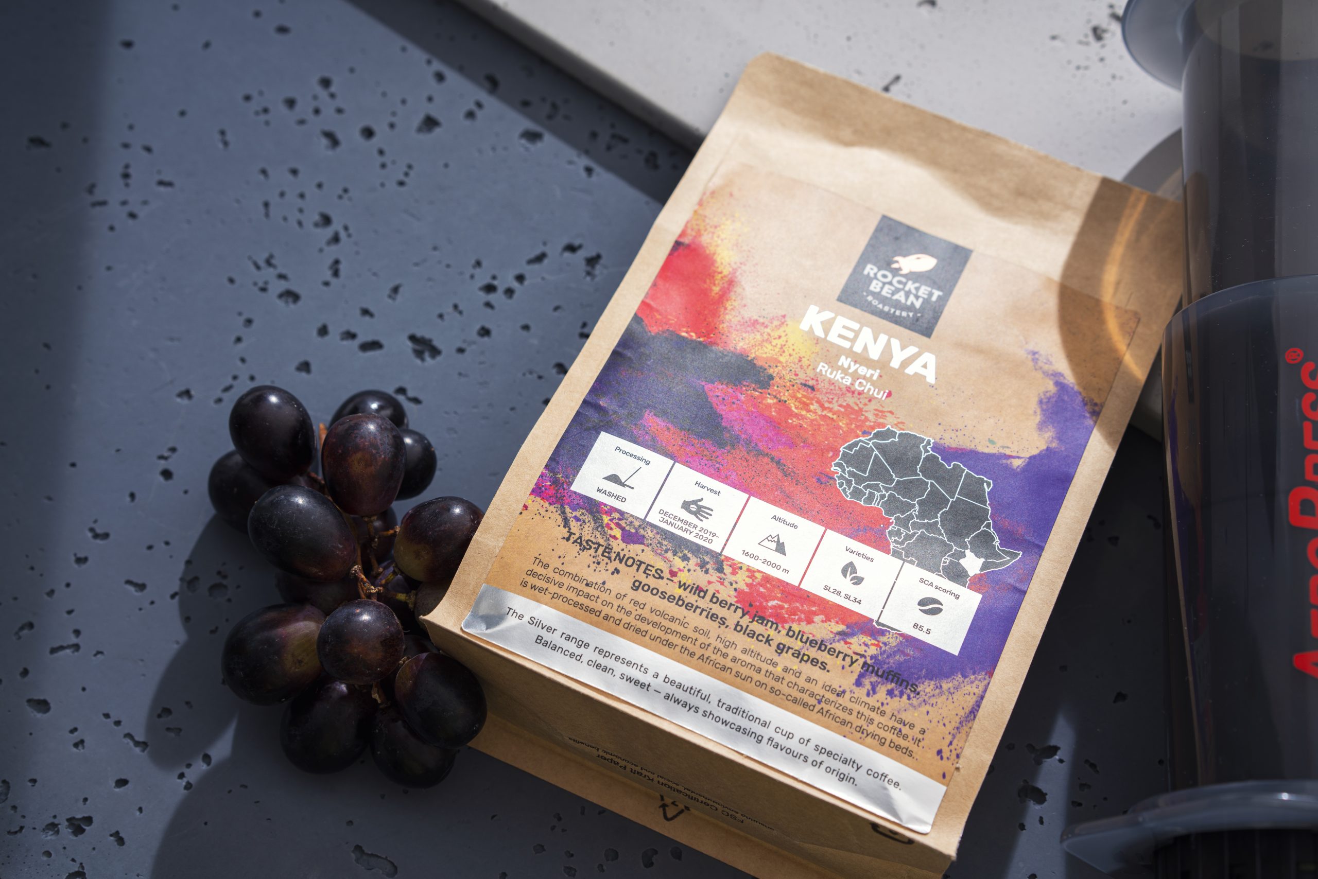 kawa miesiąca Kenia Rocket Bean nuty smakowe