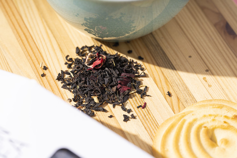 Liście herbaty Earl Grey
